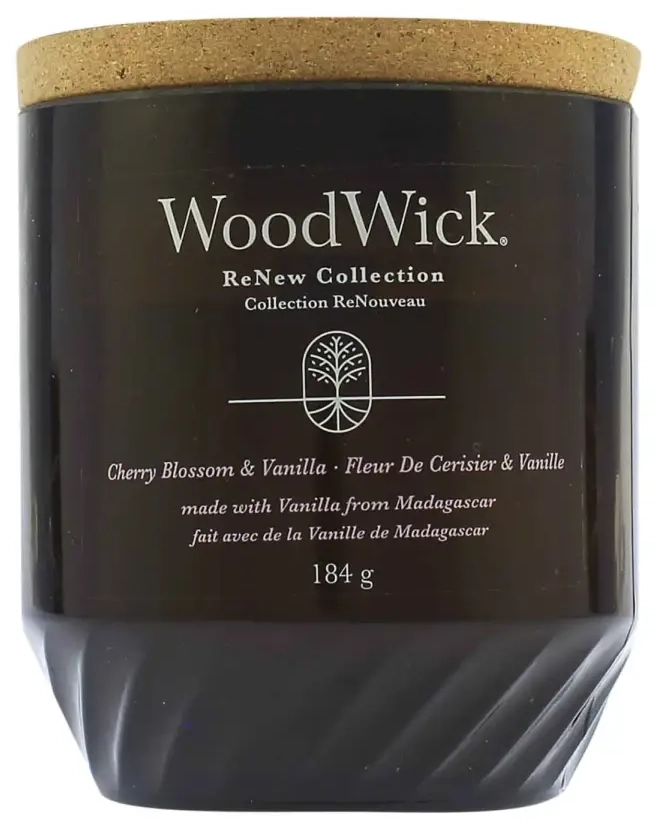 Žvakė WoodWick ReNew Cherry Blossom & Vanilla vidutinė 184 g