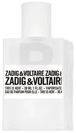 Zadig & Voltaire This is Her! (EDP) parfimērijas ūdens sievietēm 30 ml