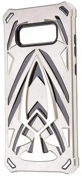 Fusion Armor Back Case Silikona Aizsargapvalks Priekš Apple iPhone X | XS Zeltains