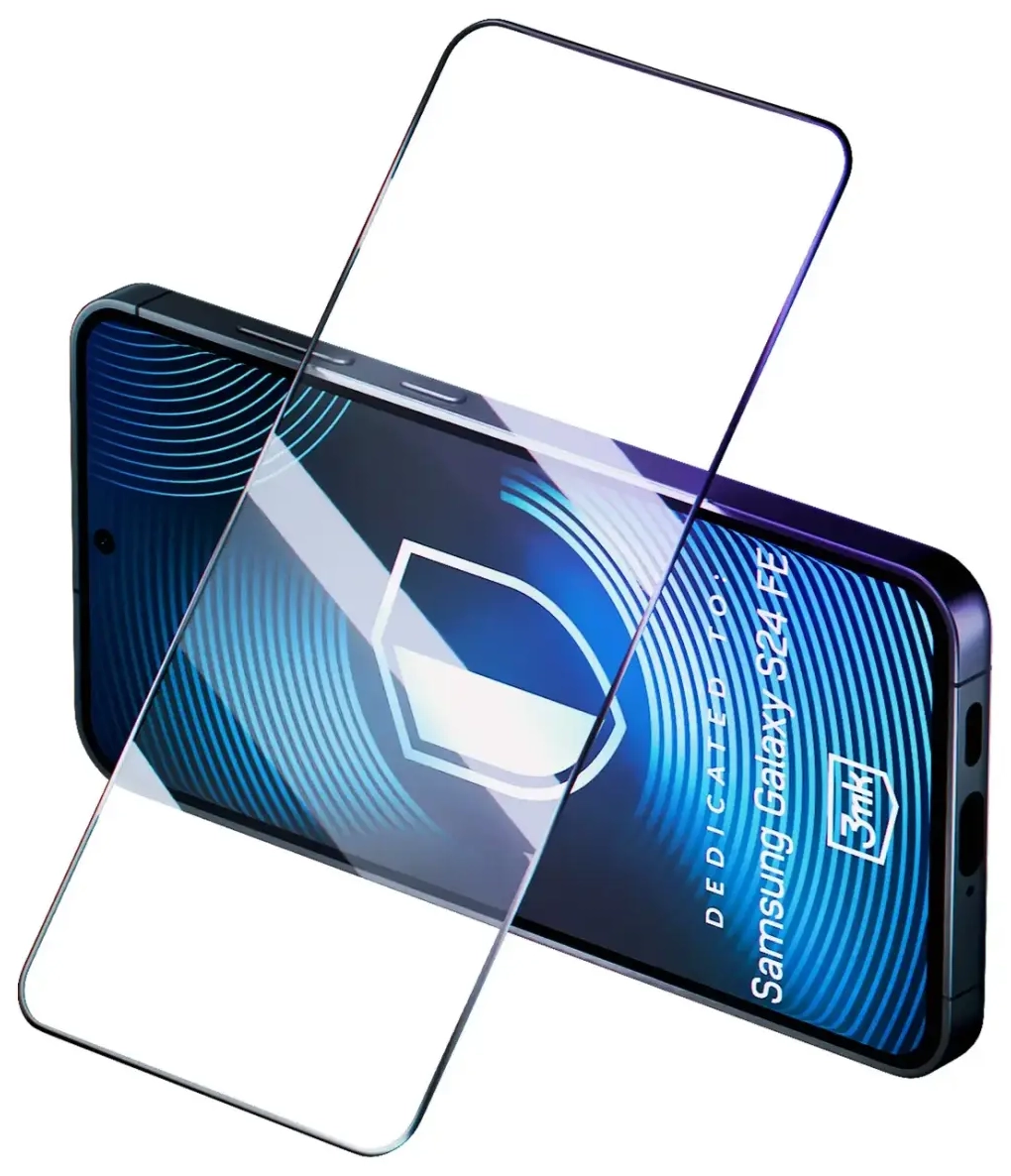 3mk HardGlass Max Lite tempered glass for phone Samsung Galaxy S24 FE black