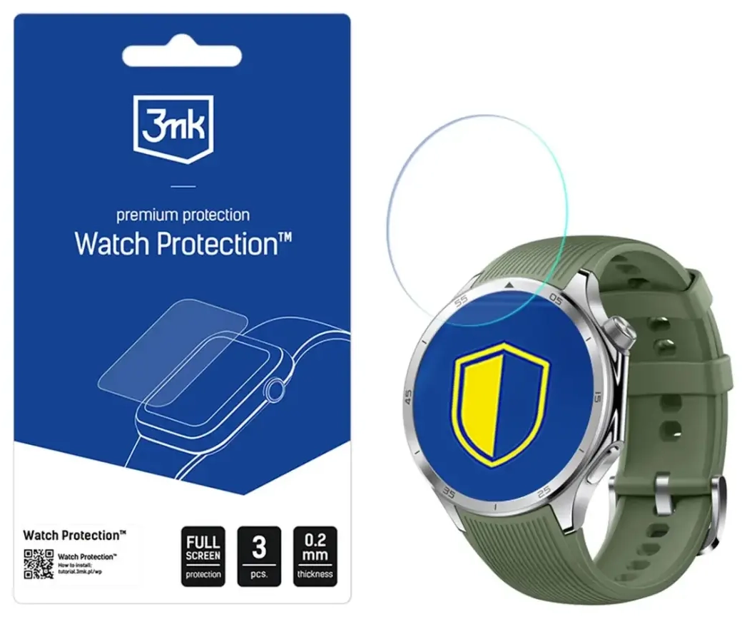 Hübriidklaas 3mk Watch Protection FlexibleGlass OnePlus Watch 3 jaoks