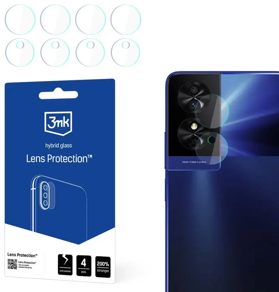 TCL 50 SE - 3mk Lens Protection screen protector