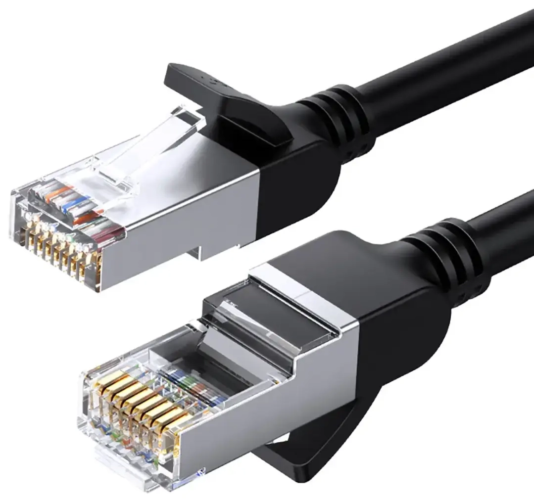 Ugreen NW101 50190 Ethernet Cat 6 U/UTP kaabel ümmargune 0.5m - must