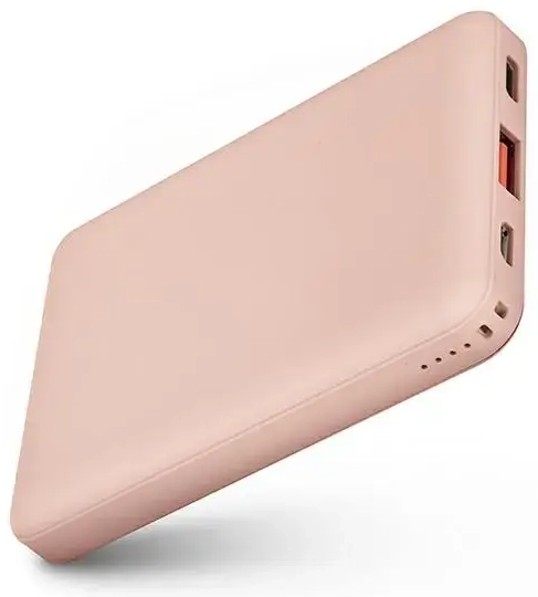 UNIQ Fuele mini ārējais akumulators (powerbank) | 8000 mAh | 18W | USB-C | rozā