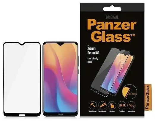 PanzerGlass E2E Regular apsauginis stiklas telefonui Xiaomi Redmi Note 8A dėklui pritaikytas