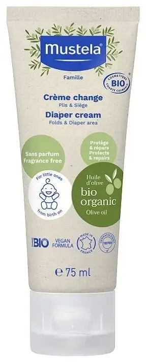 Mustela Bio Organic Diaper Cream 75ml