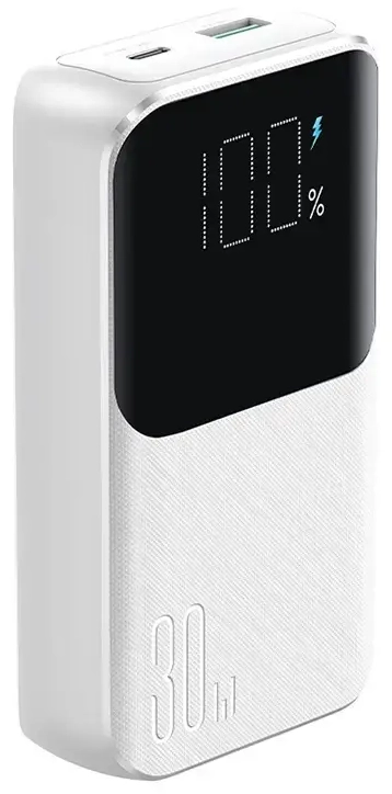 Joyroom JR-PBC06 Power Bank | 10,000 mAh | 30W | USB-C, Lightning | white