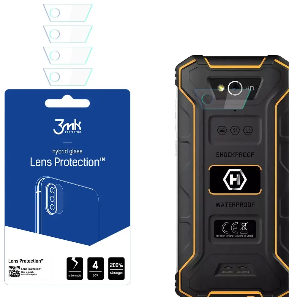 MyPhone Hammer Energy 2 - 3mk Lens Protection™ screen protector