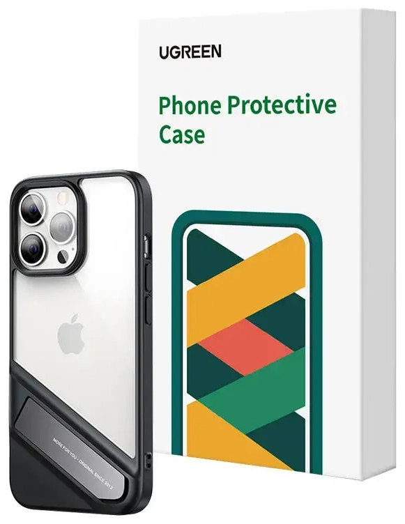 UGREEN apsauginis stiklas telefonui iPhone 13 Pro juodas