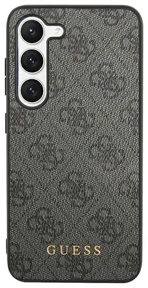 GUHCS24LG4GFGR Guess aizmugurējais maciņš priekš Samsung S928 Galaxy S24 Ultra melns