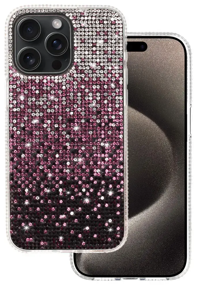 Tel Protect Diamond Case for Samsung Galaxy A34 5G burgundy