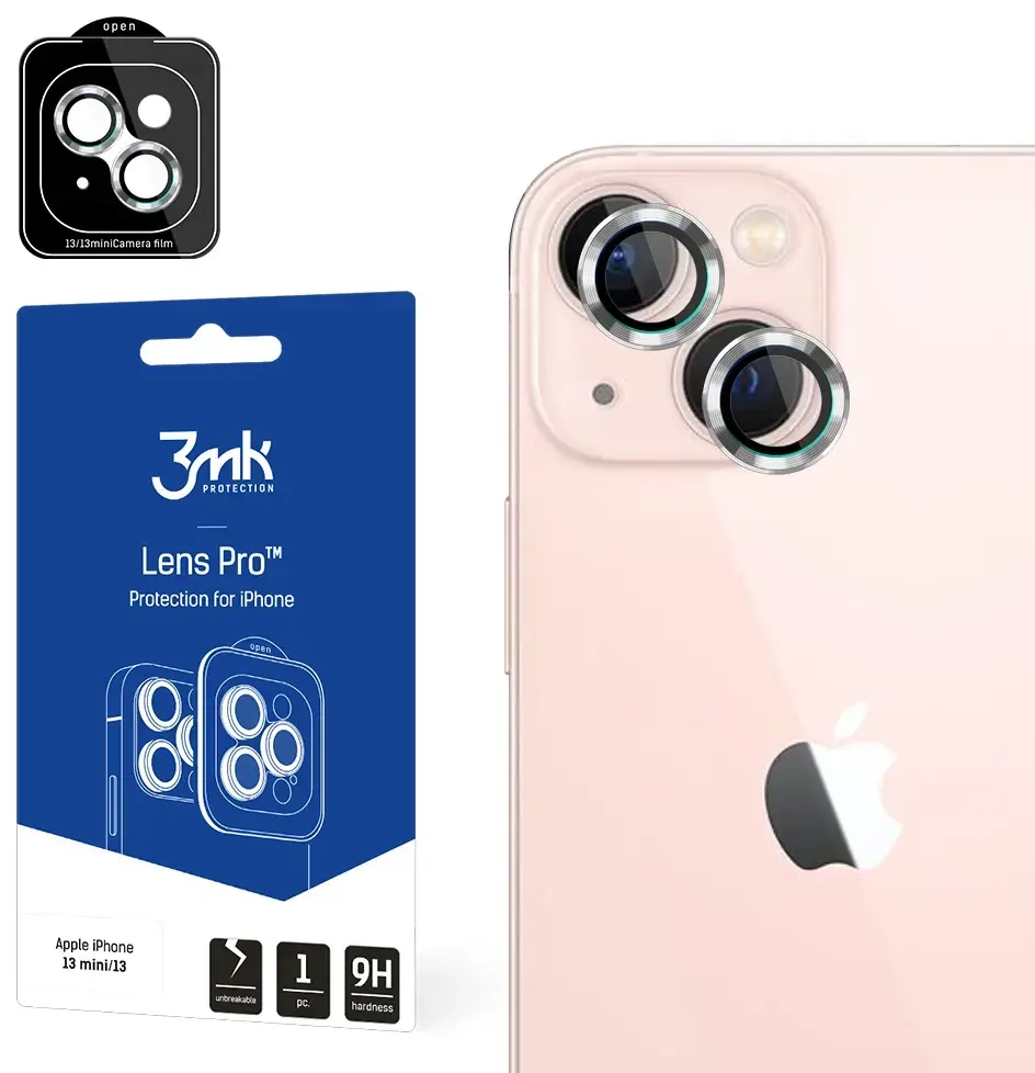 Apple iPhone 13 Mini|13 - 3mk Lens Protection Pro screen protector