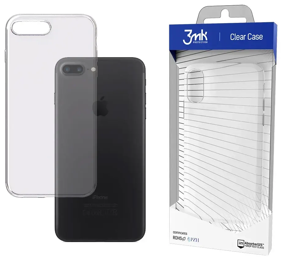 Apple iPhone 7 Plus|8 Plus - 3mk Clear Case