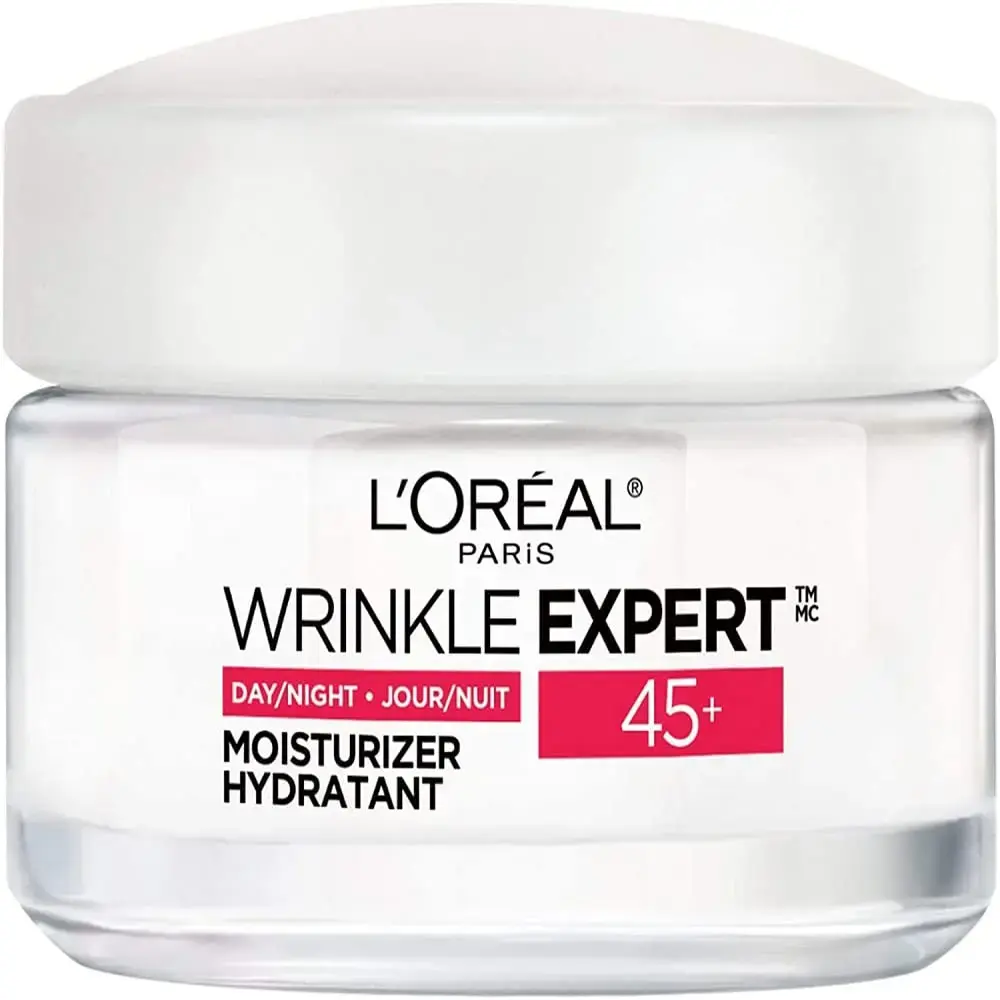 L'Oreal Paris, Wrinkle Expert 45+, drėkinamasis, dieninis ir naktinis, kremas, veidui, 50 ml