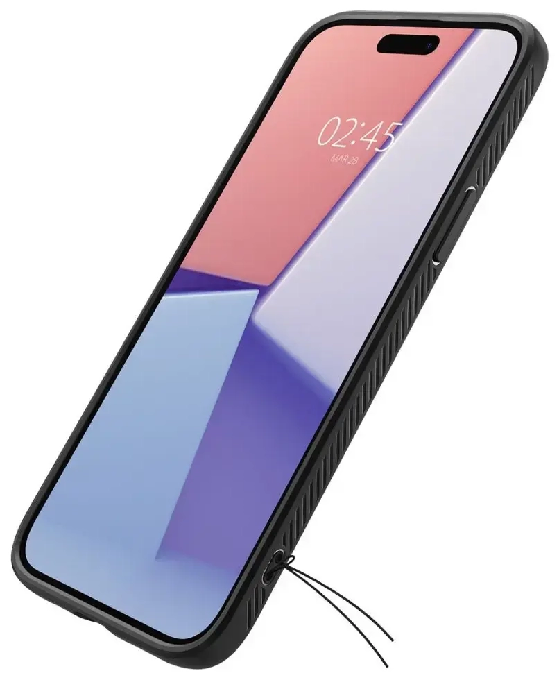 Spigen LIQUID AIR IPHONE 15 MATTE BLACK