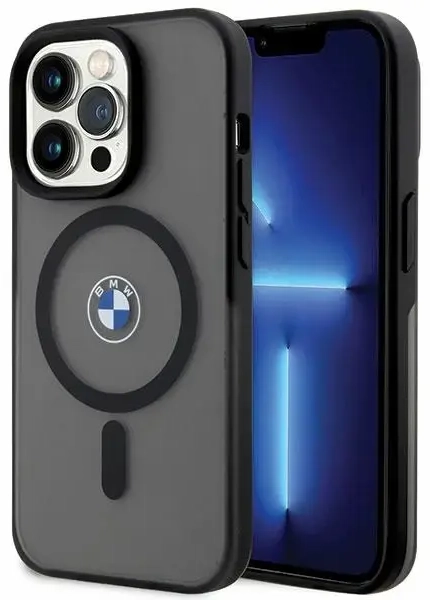 Etui BMW BMHMP14XDSLK iPhone 14 Pro Max 6.7" czarny|black hardcase Signature MagSafe