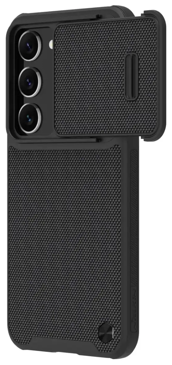 Nillkin Textured S Case for Samsung Galaxy S23+ armored cover with camera cover black