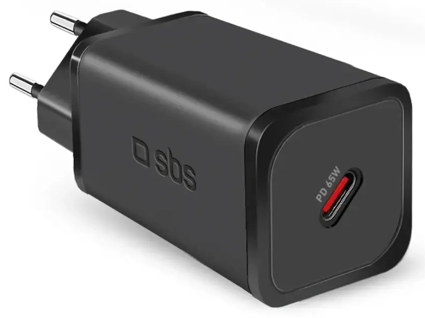 GaN lādētājs | 65 W | PD | GaN | USB-A | melns