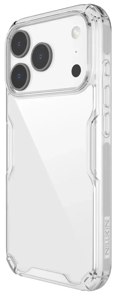 Nillkin Nature TPU PRO maciņš telefonam iPhone 17 Pro caurspīdīgs