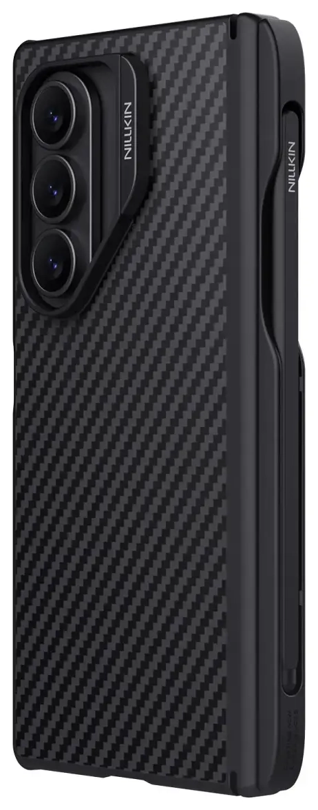 Nillkin Synthetic Fiber PRO Magnetic Pen Slot Zadní Kryt pro Samsung Galaxy Z Fold 7 Black