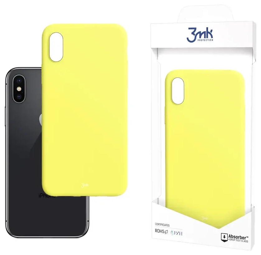 Apple iPhone X|XS - 3mk Matt Case lime