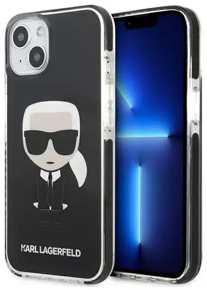 Karl Lagerfeld KLHCP13STPEIKK iPhone 13 mini 5,4"  hardcase czarny|black Iconik Karl