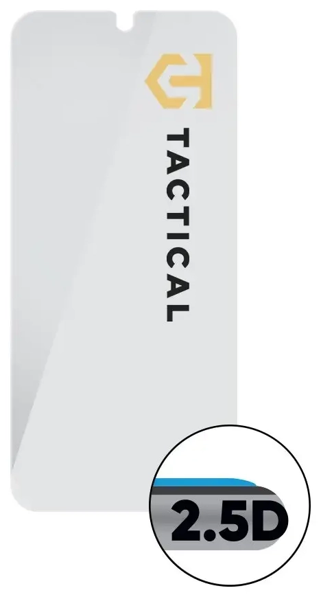 Tactical Glass Shield 2.5D aizsargstikls telefona ekrānam Samsung Galaxy A17 4G (A175) | A17 5G (A176)