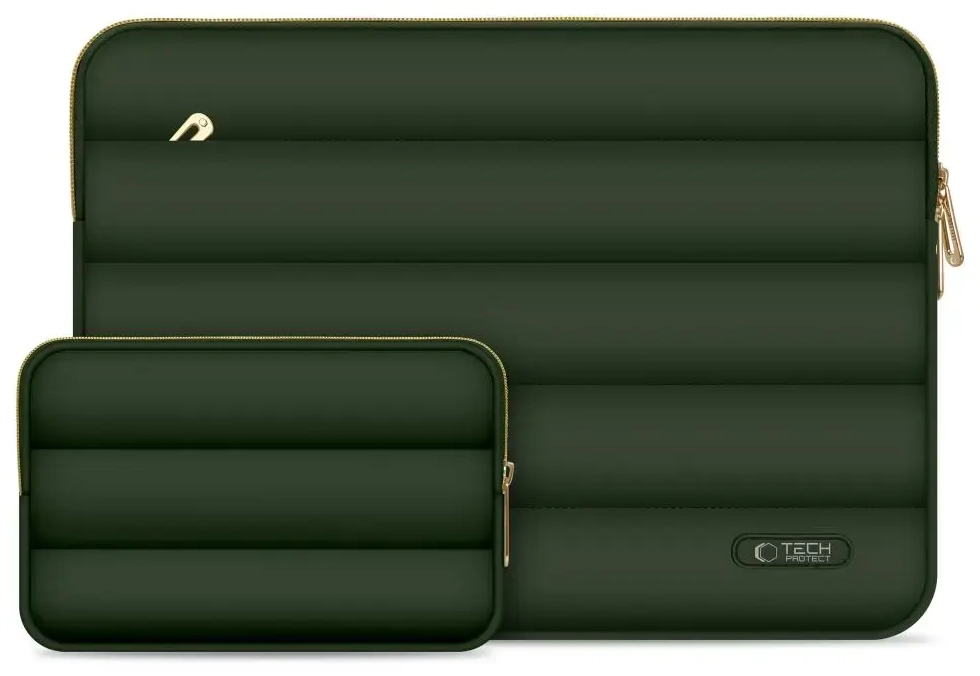 TECH-PROTECT PUFFY SÜLEARVUTIKOTT 15-16 ARMY GREEN