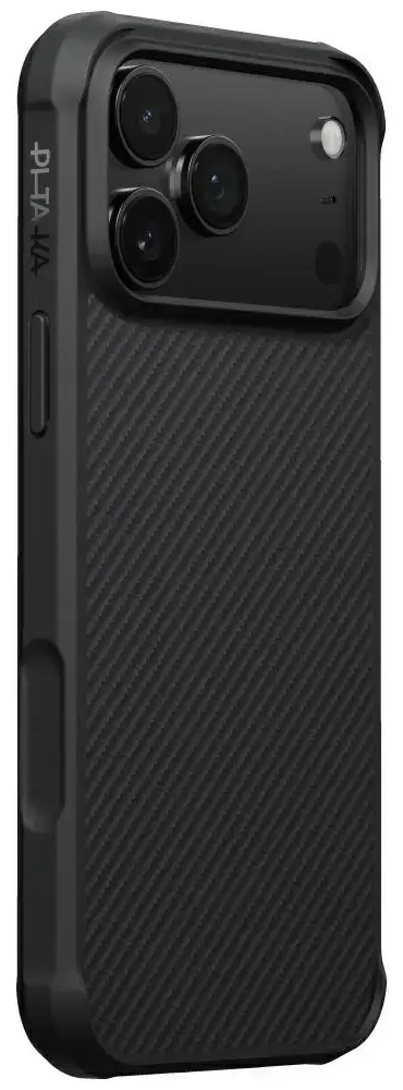 PITAKA Aramid ProGuard maciņš telefonam iPhone 17 Pro Max melns