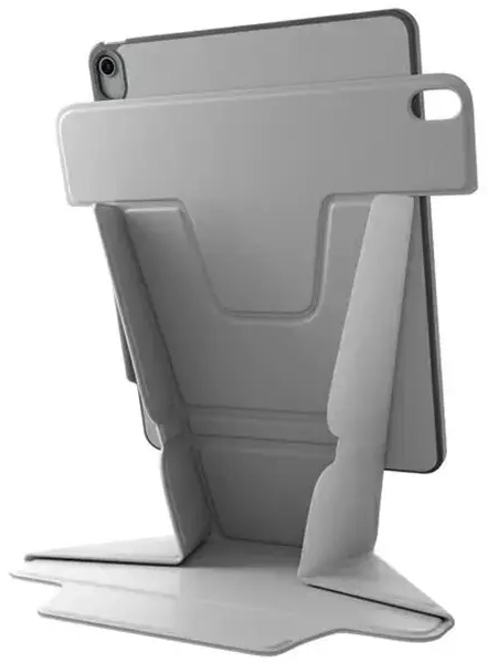 UNIQ dėklas Ryze 360 iPad Air 13" (2024) šviesiai pilkas|chalk grey
