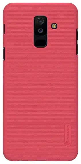 Nillkin Super Frosted Shield Case for Samsung Galaxy A6 Plus 2018 red