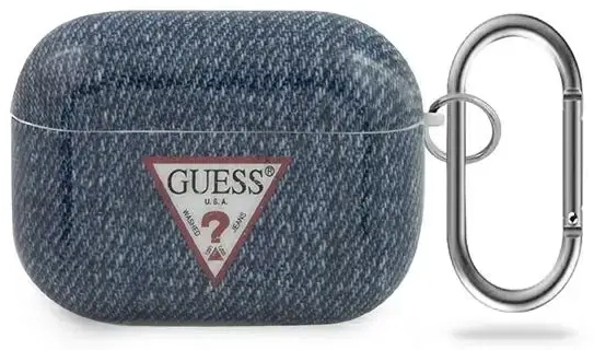 Guess GUACAPTPUJULDB AirPods Pro cover granatowy|dark blue Jeans Collection