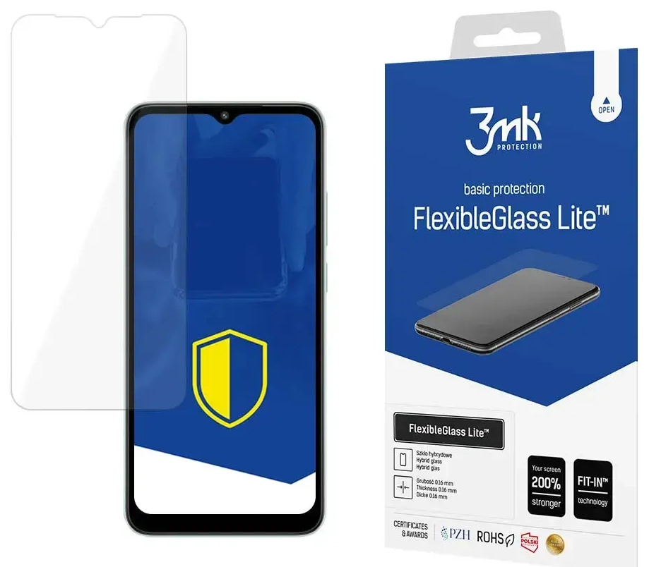 Xiaomi Redmi A1|Xiaomi Redmi A1 Plus - 3mk FlexibleGlass Lite™ ekrano apsauginė plėvelė