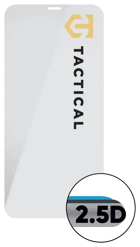Tactical Glass Shield 2.5D aizsargstikls telefonam iPhone 11 | XR caurspīdīgs