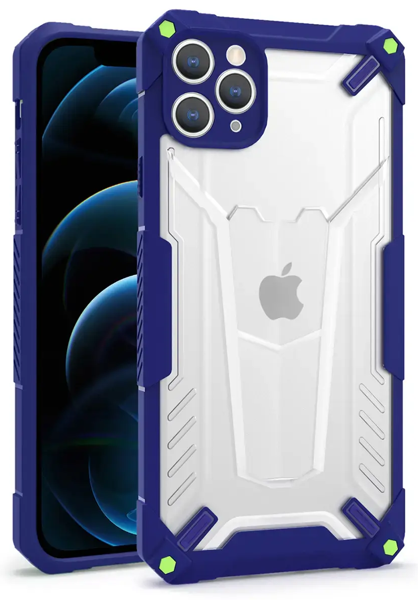 Tel Protect Hybrid telefoni ümbris iPhone 13 Pro tumesinine