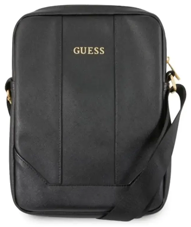 Guess Bag GUTB10TBK 10" black Saffiano
