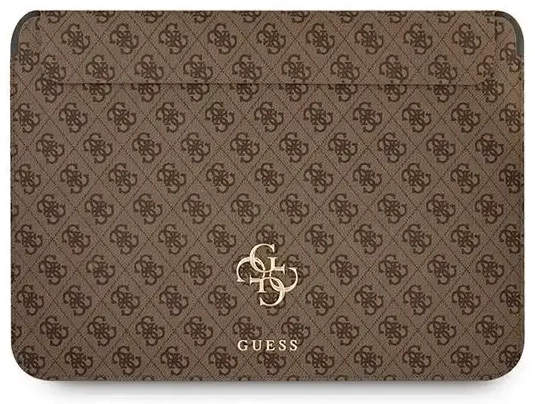 Guess sleeve GUCS13G4GFBR 13" brown 4G Big Logo
