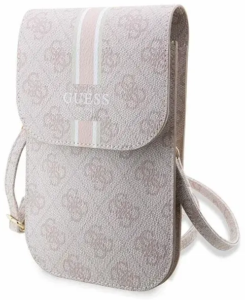 Guess Torebka GUWBP4RPSP różowy|pink 4G Stripes
