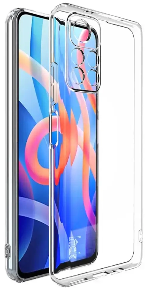 Fusion Ultra Back Case 1 mm Izturīgs Silikona Aizsargapvalks Xiaomi Redmi 10 5G | Poco M4 5G Caurspīdīgs