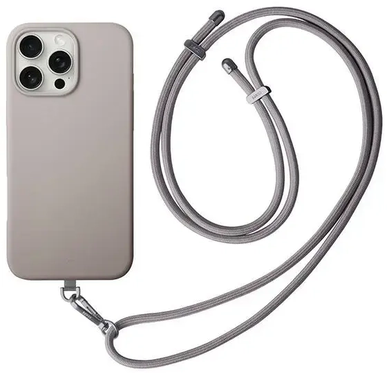 UNIQ etui Coehl Creme iPhone 16 Pro Max 6.9" Magnetic Charging szary|taupe grey