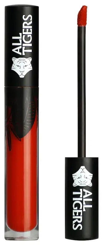 All Tigers, natūralus ir veganiškas, natūralus, matinis, lūpų blizgis, 886, Shake The Ground, 8 ml