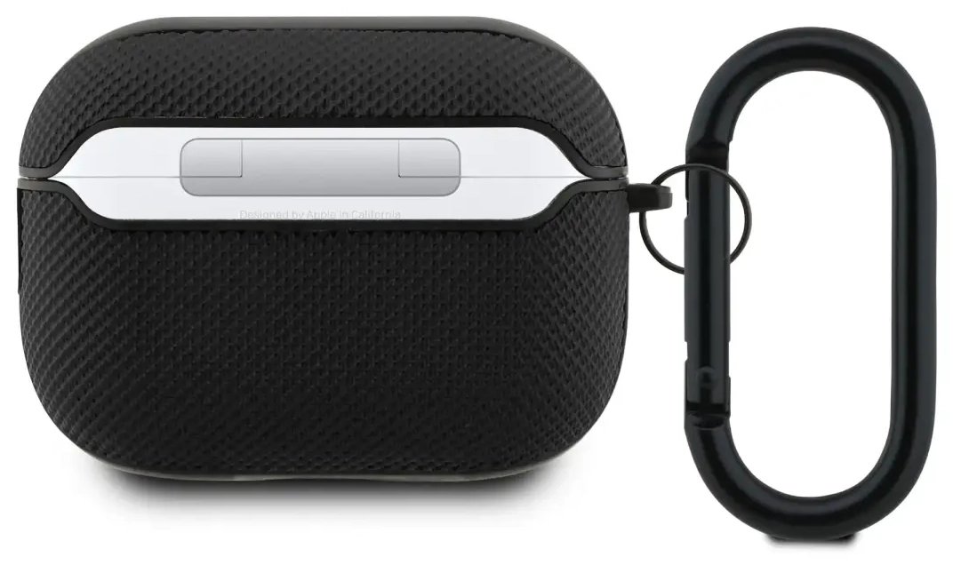 Lacoste Petit Pique Croc Logo Patch Case for AirPods Pro 2 Black