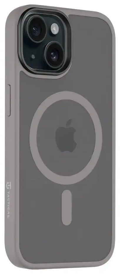 Tactical MagForce Hyperstealth ümbris iPhone 15 jaoks, helehall