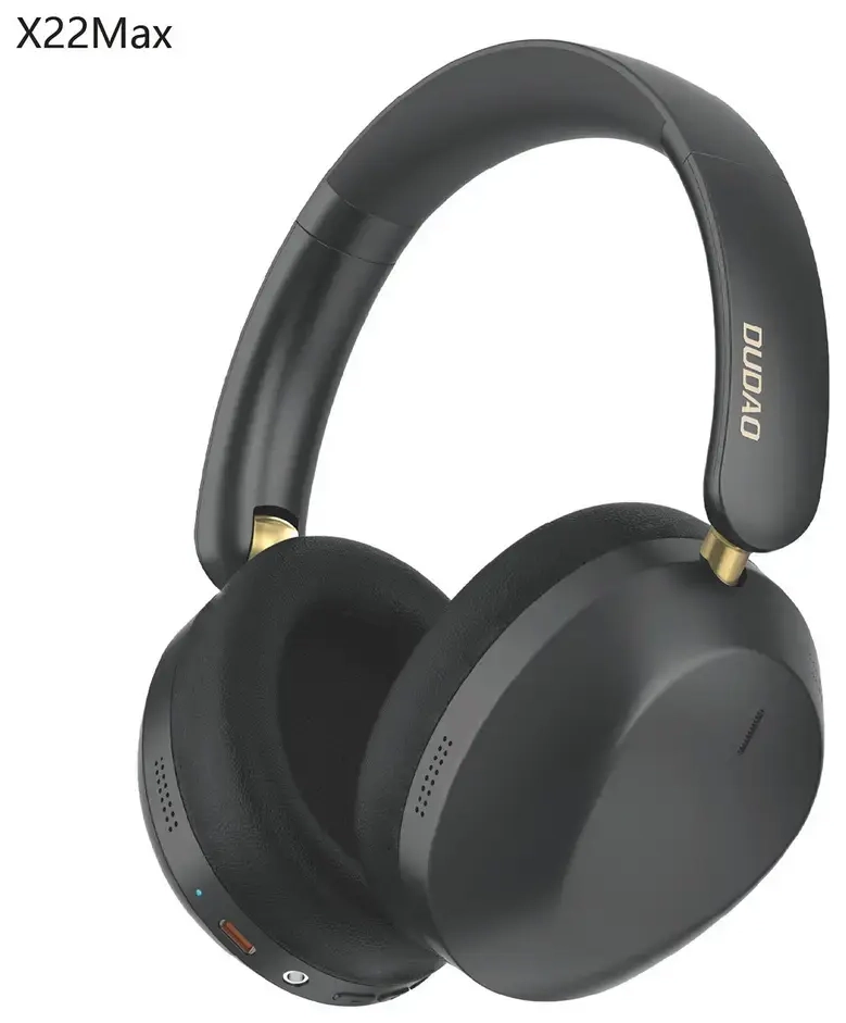 Dudao X22 Max Wireless On-Ear Bluetooth Headphones with ANC - Black