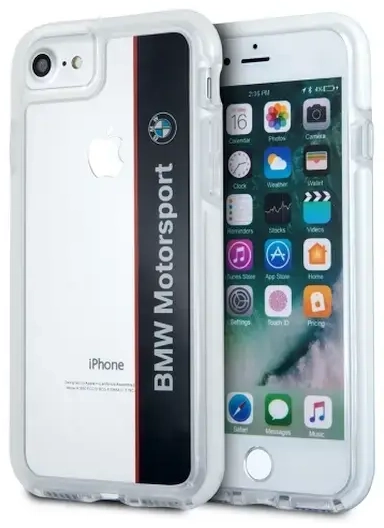 Etui hardcase BMW BMHCP7SPVNA iPhone 7 |8|SE 2020 |  SE 2022 transparent navy SHOCKPROOF