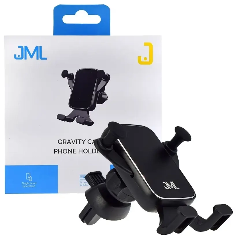 JML CH-126 universāls telefona turētājs melns