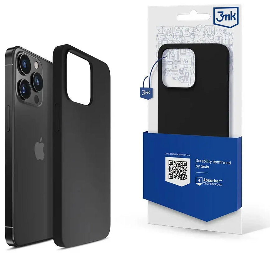 Apple iPhone 15 Pro – 3mk silikoninis dėklas