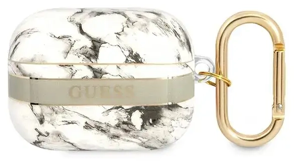 Guess case for Airpods Pro GUAPHCHMAG grey Marble