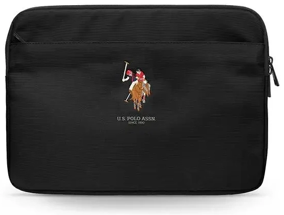 US Polo dėklas USCS13PUGFLBK 13 nešiojamojo kompiuterio krepšys juodas