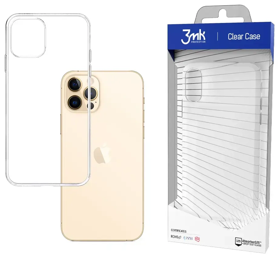 Apple iPhone 12|12 Pro - 3mk Clear Case